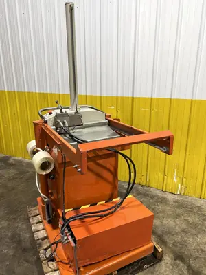 20" X 20" X 28" ORWAK  MODEL #5031-E HYDRAULIC VERTICAL COMPACTOR / BALER: STOCK #16758