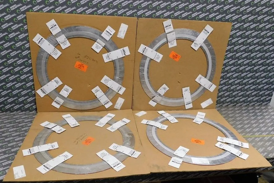 Lot of 4 Lamons 20" 300 TI GF-PTFE 304 OR TI IR ASME B16.20 Gaskets New