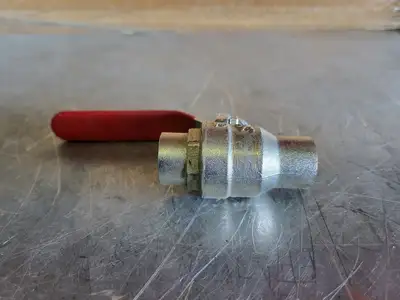 3/4" Solder PTFE Full Port Ball Valve
