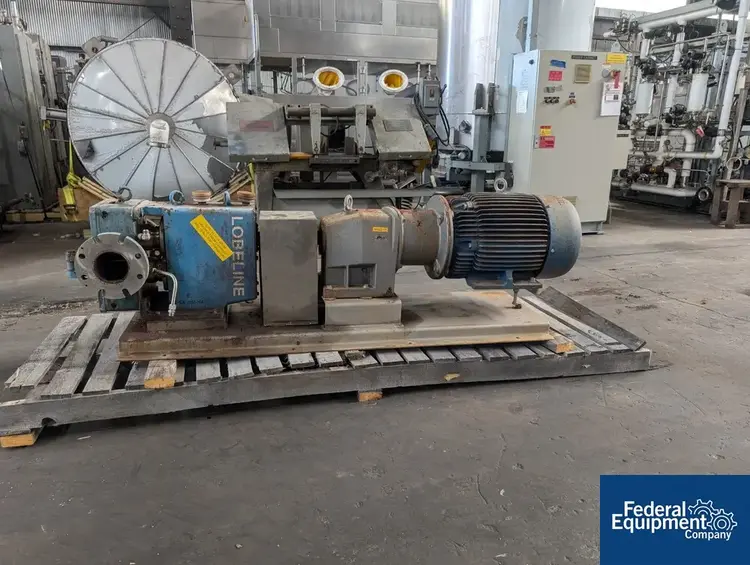 Used Lobeline Lobeline Rotary Lobe Pump, S/S, Model AR60-4 Pumps Ohio US | Federal Equipment Company 22 #129588