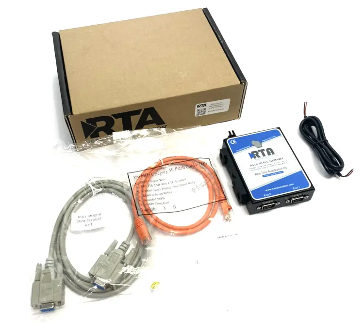 Used REAL TIME AUTOMATION ASCII TO ALLEN BRADLEY PLC GATEWAY RS232/485/422 PLC Ethernet Equipment Michigan US | Maverick Industrial Sales #1092090