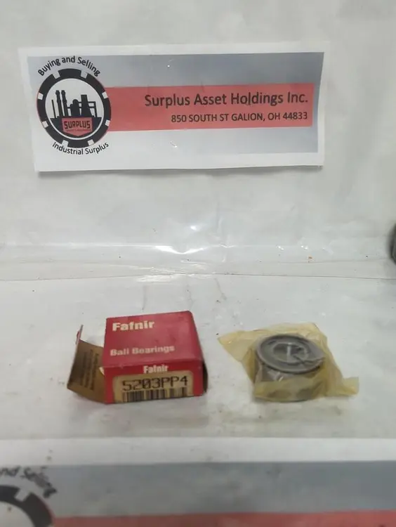 New | in-Stock FAFNIR 5203PP4 Industrial Controls Ohio US | Surplus Asset Holdings #1363982