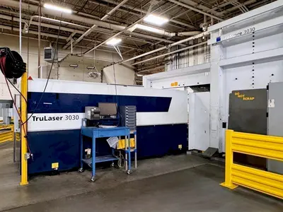 Used 2018 TRUMPF TRULASER 3030 FIBER Laser Cutters Illinois US | Machine Factory Outlet #1262983