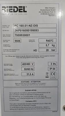 USED RIEDEL PC 160.01-NZ-DIS