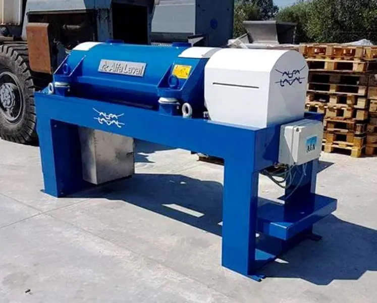 Alfa-Laval NX 716B-31G decanter centrifuge, 316SS.