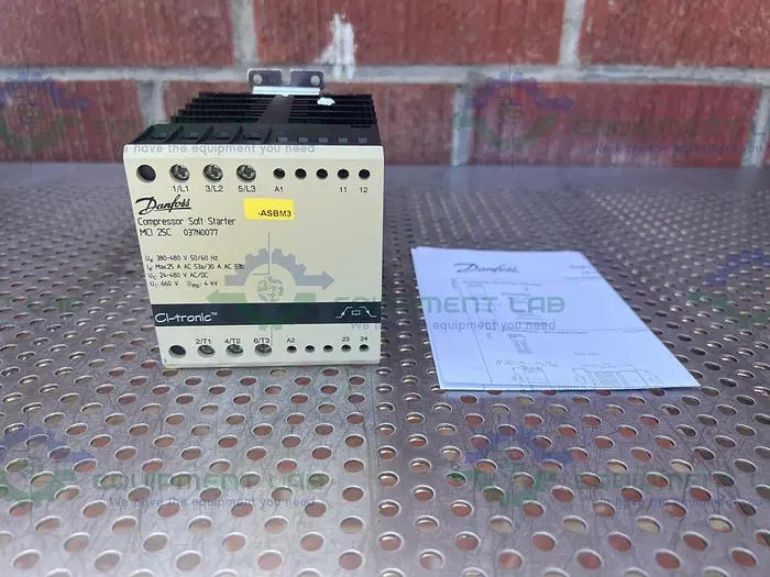 NEW DANFOSS MCI25C COMPRESSOR SOFT STARTER 25-480V
