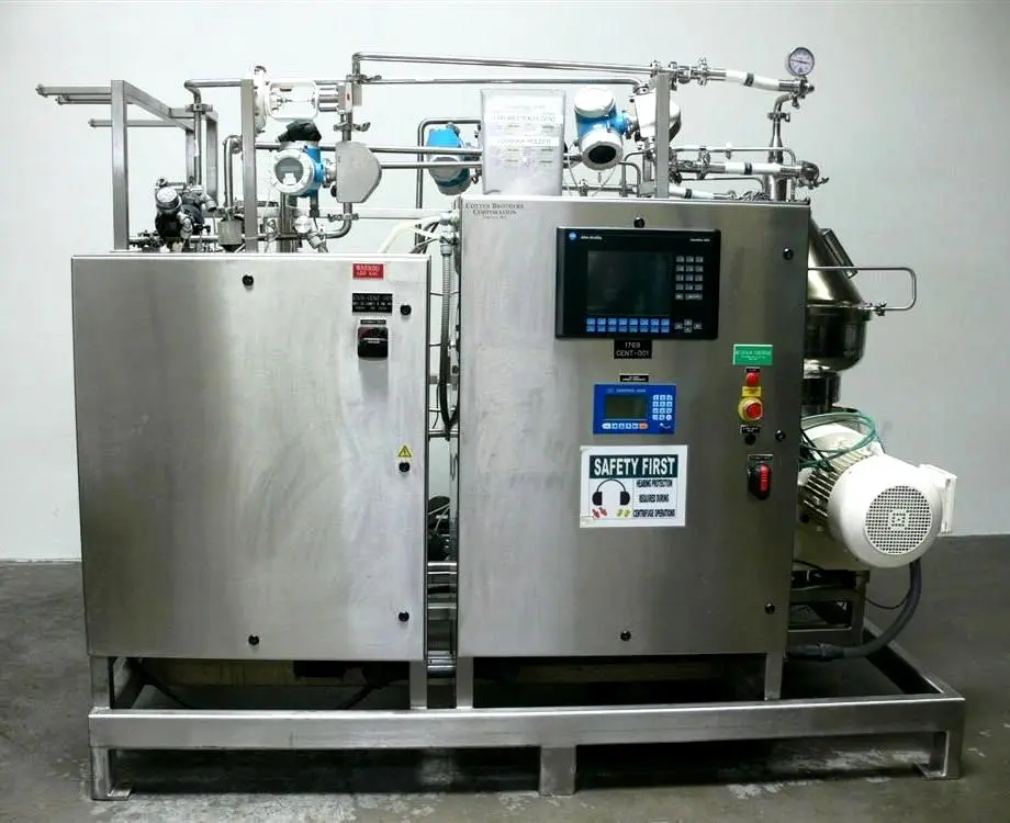 Westfalia CSC 20-01-476 hydro-hermetic separator skid.