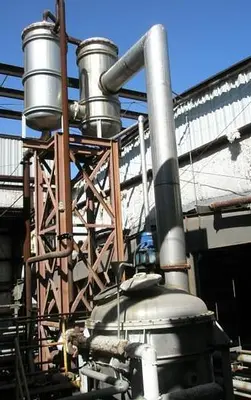 Evaporator, 2,000 Gallon, Alloy, 6' X 8', Agit, Coil, (2) #L738333