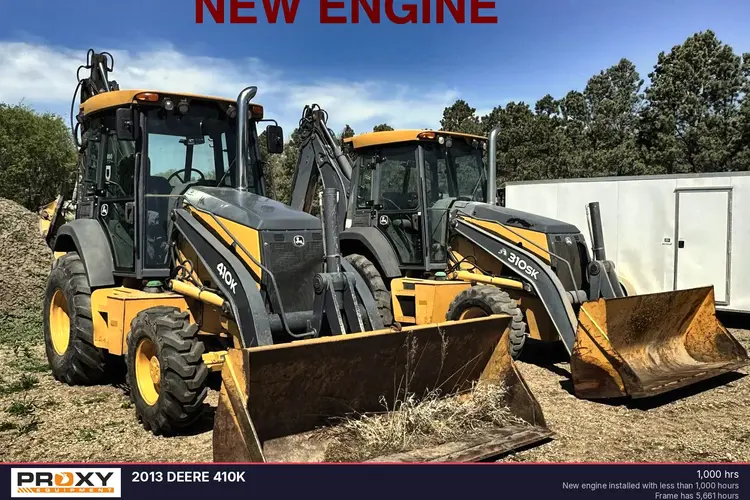 Used 2013 DEERE 410K Backhoe Loaders North Dakota US | Proxy Equipment #1378317