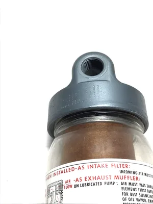 Gast AB599 Air Compressor Filter/Muffler Assembly