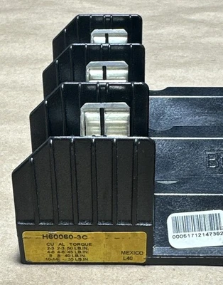 New | in-Stock Bussmann H60060-3C Fuse Accessories Indiana US | J&J Industrial Supply #520211