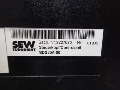 SEW Eurodrive MDS60A0015-5A3-4-00 MOVIDRIVE Inverter Drive Used`