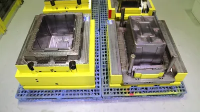 USED Injection Mold Bins