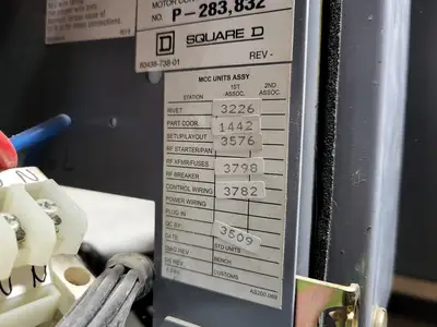 USED SQUARE D MODEL 6