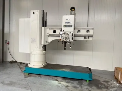 Used 2015 WEILER VO75 Radial Drills NL | Mach 4 Metal #1292218