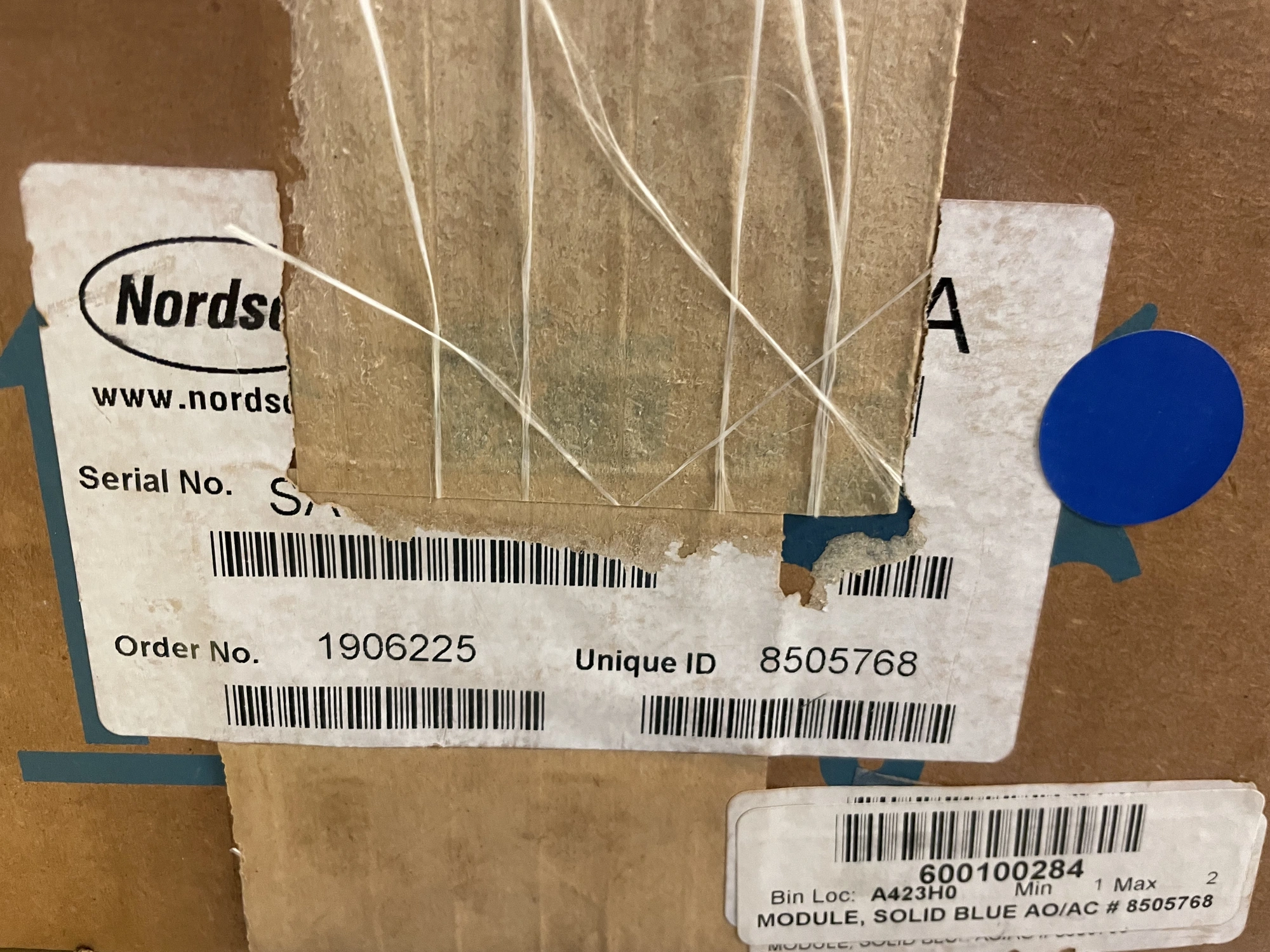 NEW Nordson /CAT NO.:  8505768A