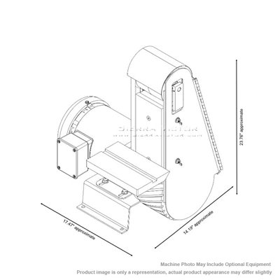 KALAMAZOO INDUSTRIES BG448 Belt Grinders | Sierra Victor Industries (3)