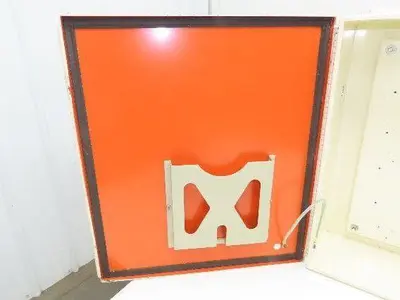 Electrical Enclosure Control Panel 24x21x8" Back Plate JIC Wall mount