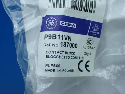 New | in-Stock GENERAL ELECTRIC P9B11VN Contact Blocks Ohio US | HGR 24 #756282
