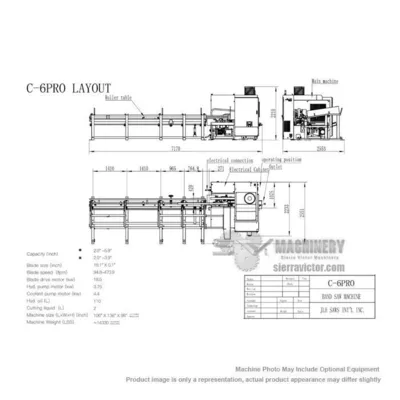JLH C-6PRO Cold Saws Auto | Sierra Victor Industries (5)