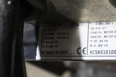 ABB ACS601-0100-5-S00B1200801 FREQUENCY CONVERTER DRIVE 380-500 V AC MAX #CC-28