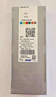NEW ISCAR Does Not Apply