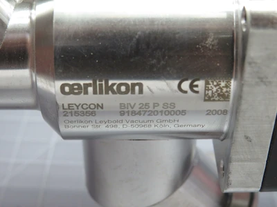 Used OERLIKON _UNKNOWN_ Valves/Fittings | OCO Industrial #1645597