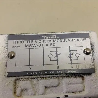 USED YUKEN MSW-01-X-50