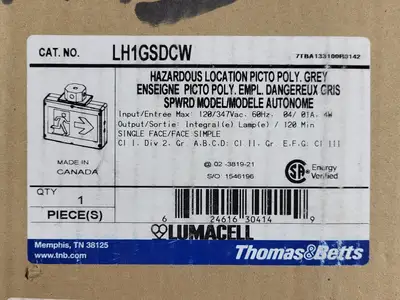 NEW THOMAS & BETTS LH1GSDCW