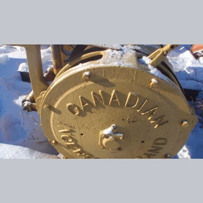 Ingersoll-Rand 60NM-4C 2 Drum Electric Slusher
