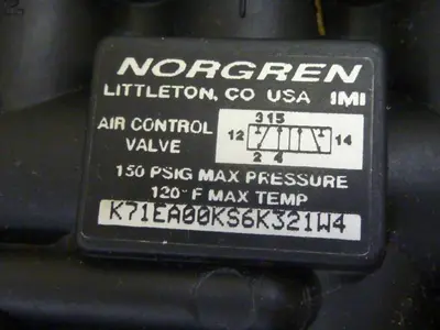 USED NORGREN K71EA00KS6K321W4