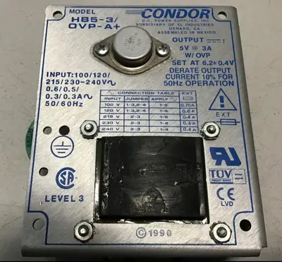 Used POWER ONE HB5-3/OVP-A Power Supplies Michigan US | Ideal Machinery #1310562