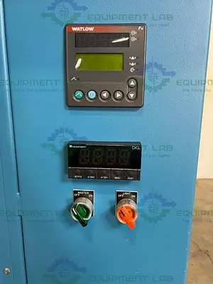 USED ENVIROTRONICS E27-H BURN-IN OVEN AMBIENT  +10°C TO 177°C, 27CU, FT W/ MANUAL