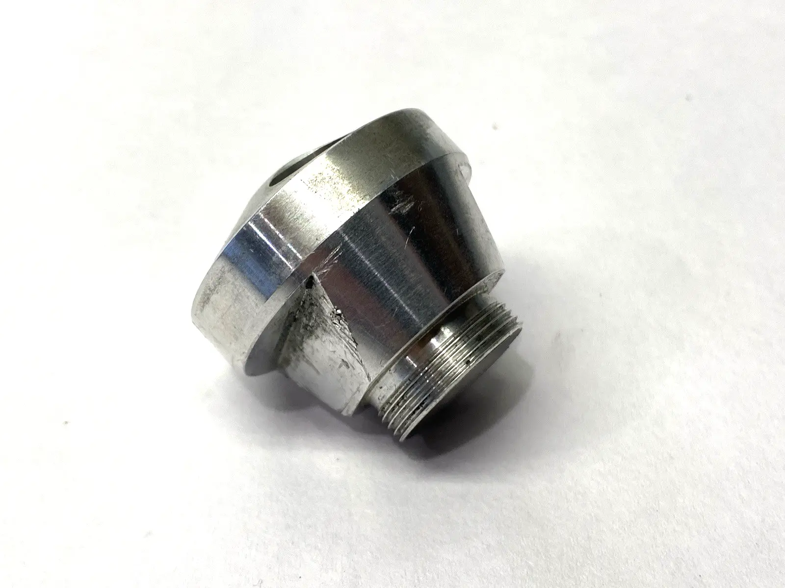 USED PLASMA TREAT NOZZLE HEAD BASE PLATE