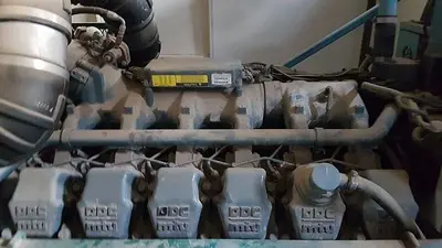 USED EMSCO F800 TRIPLEX MUD PUMP
