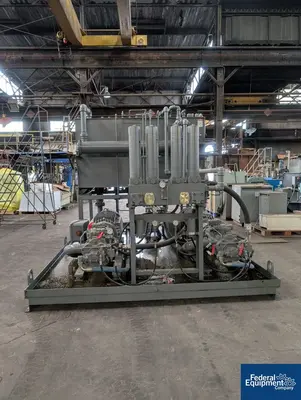 NEW Littleford 212 Cu Ft Littleford Mixer Dryer, Model VT 6000 D, S/S, Vac., JKT.
