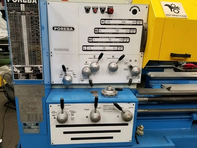 POREBA Hollow Spindle Engine Lathe