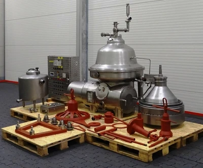 Westfalia SAMM 20006 CIP milk separator, 316SS.