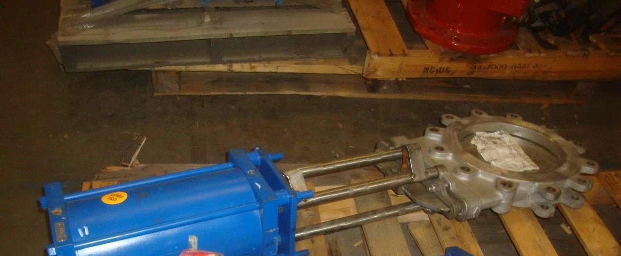 12"-150 Knife Gate Valve Air Operated