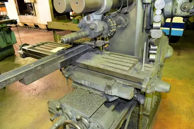 #2 KEARNEY & TRECKER MILWAUKEE MODEL 2CH HORIZONTAL MILL W/ VERTICAL HEAD: YOBRO #23956