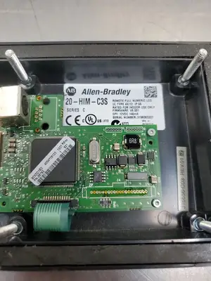 Used ALLEN BRADLEY 20-HIM-C3S Ser C Remote Full Numeric LCD HMI Panel Automation Control (HMI) South Carolina US | Palmetto Automation #1512011