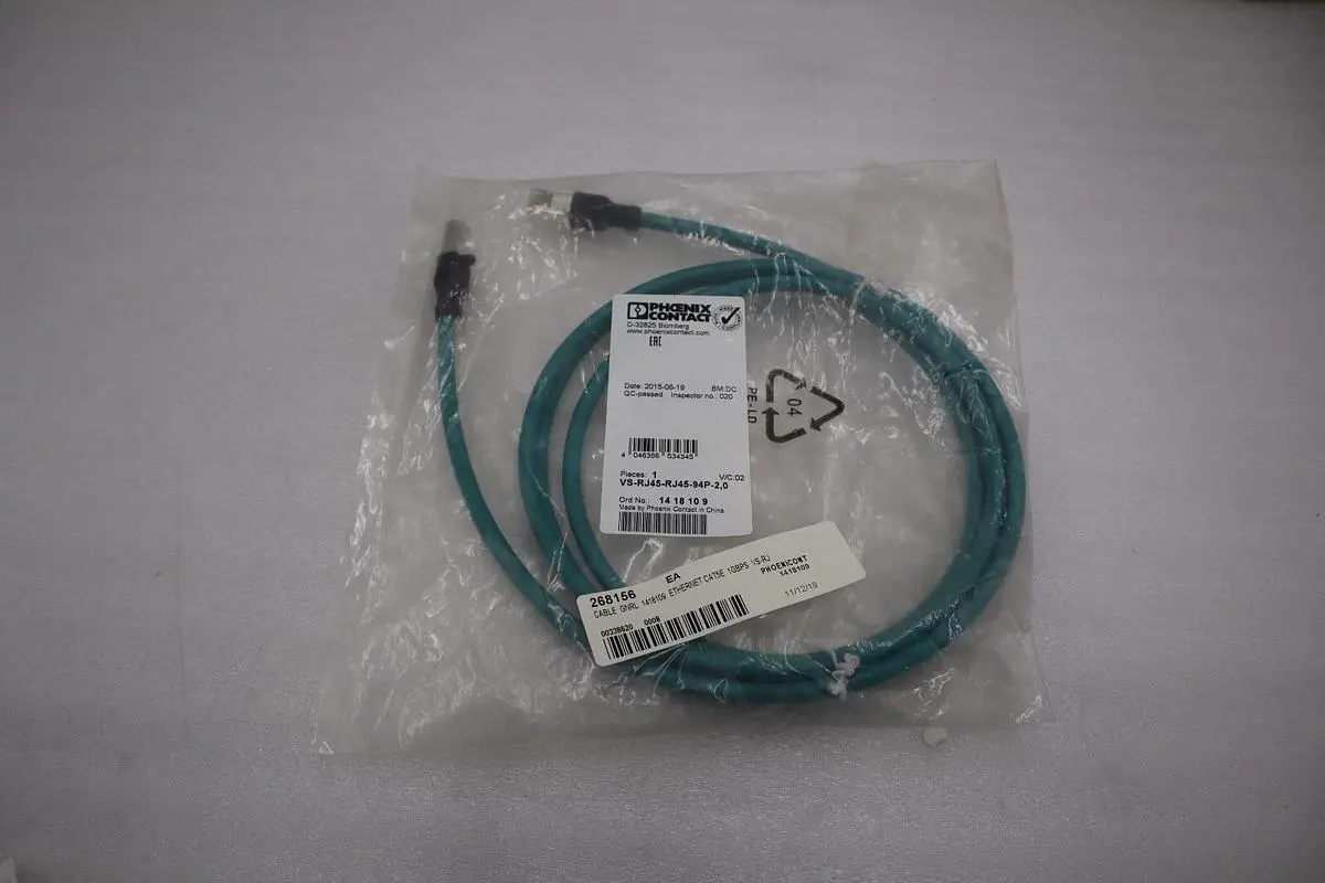 NEW Phoenix Contact Vs-Rj45-Rj45-94P-2,0 Cable STOCK G969A