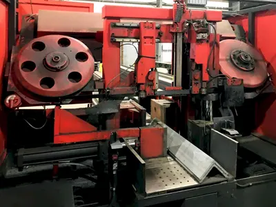 Used 2014 AMADA DYNASAW 430 Horizontal Dual Column Band Saws Illinois US | Machine Factory Outlet #1264254