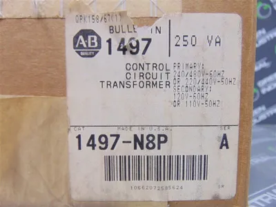 Allen Bradley 1497-N8P/A Control Circuit Transformer 250VA New NIB