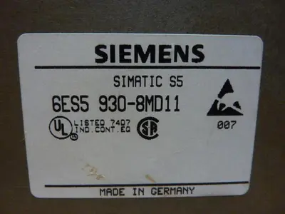USED SIEMENS 6ES5 930-8MD11