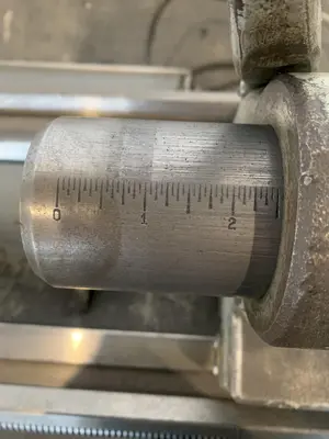 17" X 54" SOUTH-BEND ENGINE LATHE. STOCK # 0151124