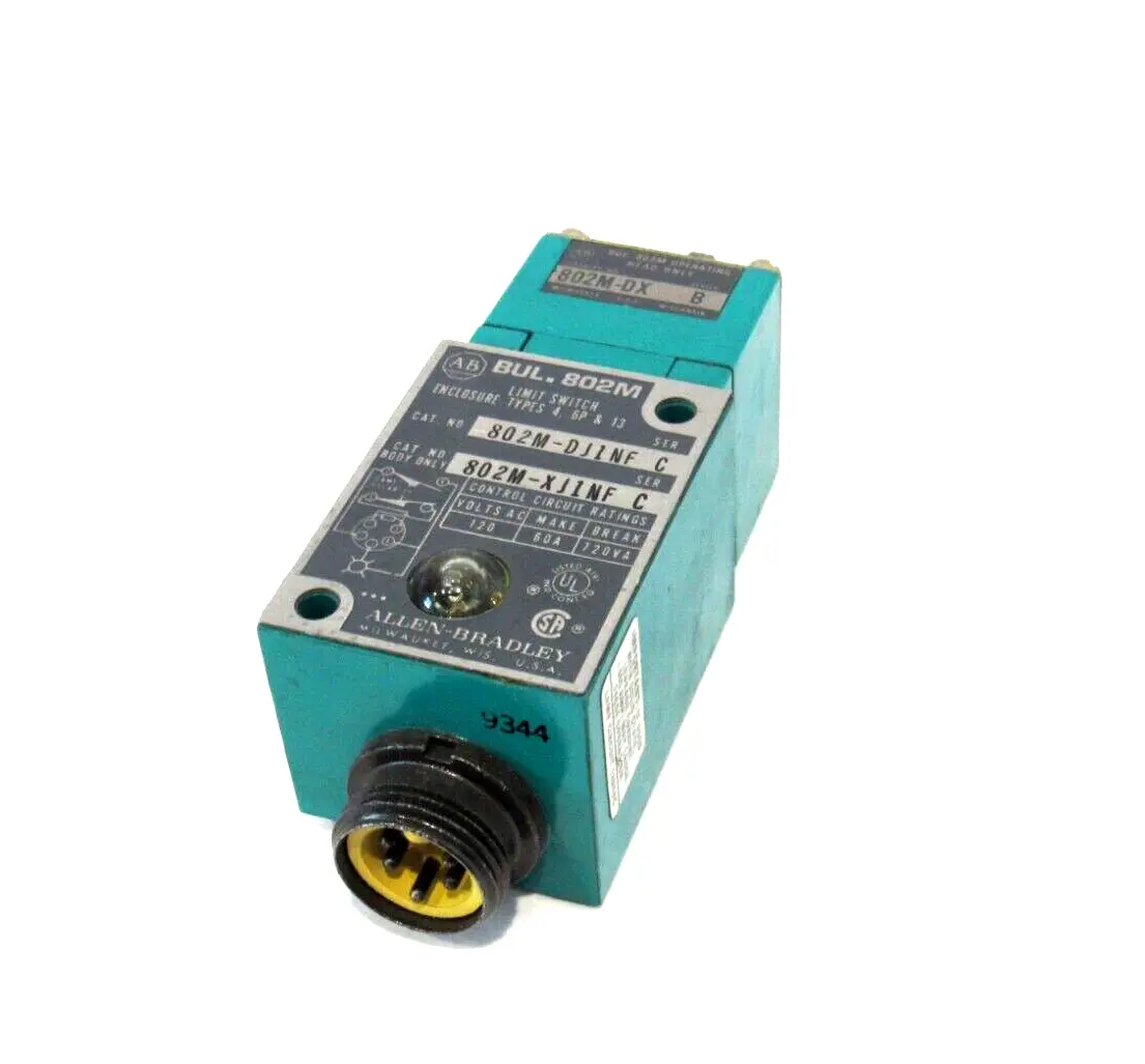 NEW ALLEN BRADLEY 802M-DJ1NF LIMIT SWITCH 802MDJ1NF