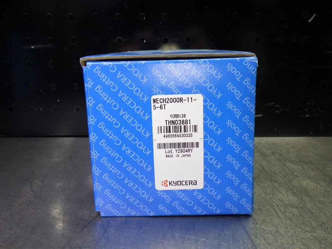 Kyocera 2" 6 Flute Indexable Milling Cutter 3/4" Arbor MECH2000R-11-5-6T (LOC3280)