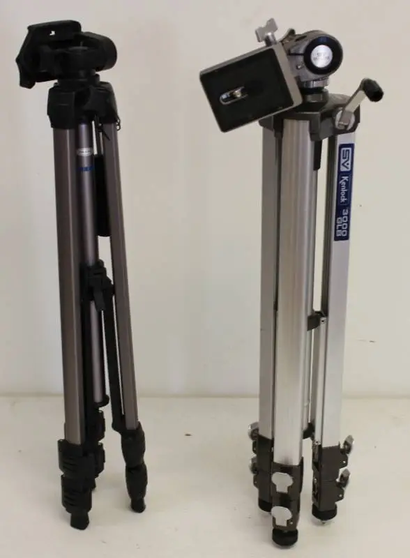 Camera Tri Pods Lot Of 2 Tri Pods For Cameras