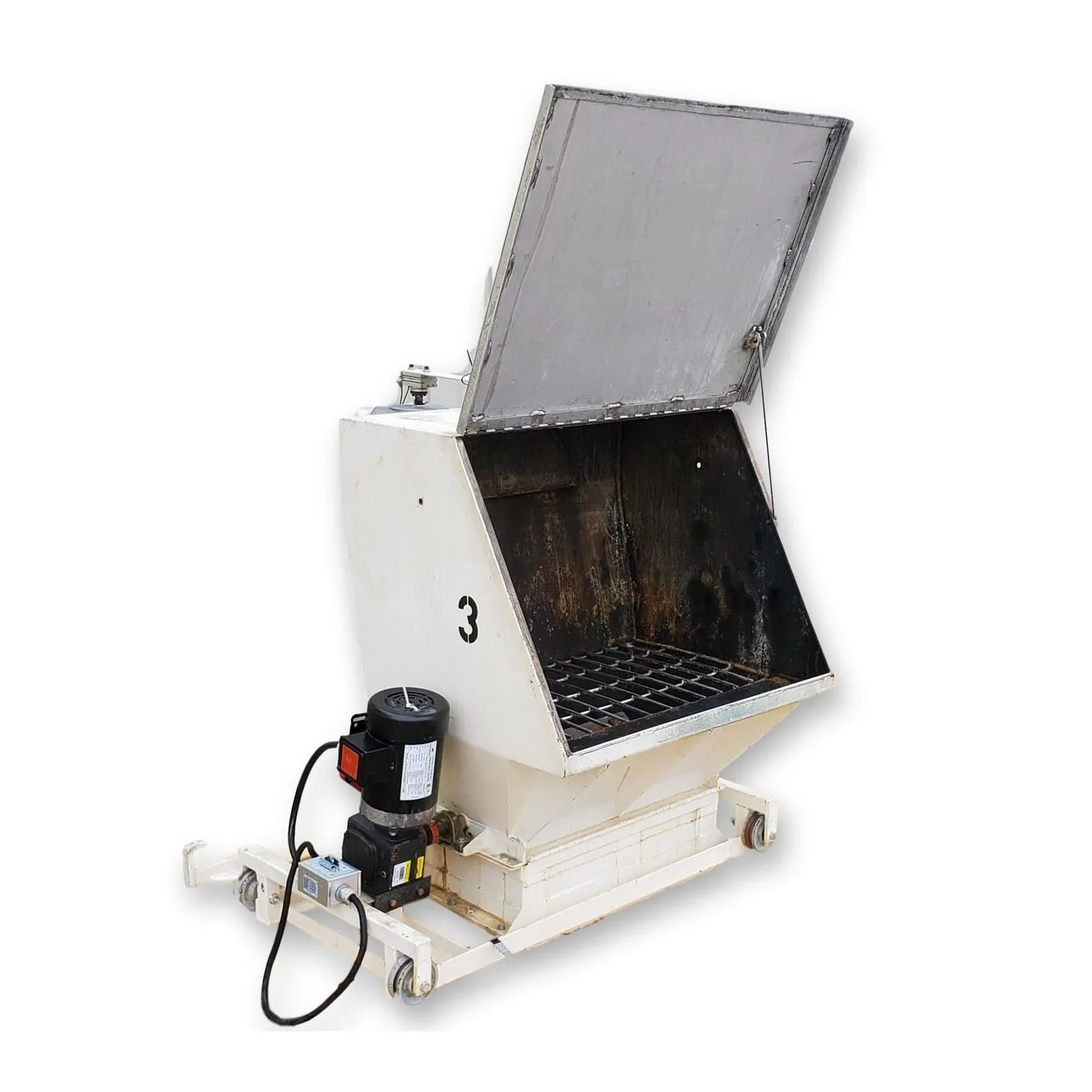 Used Bag Dump Station with Sifter / Lump Breaker
